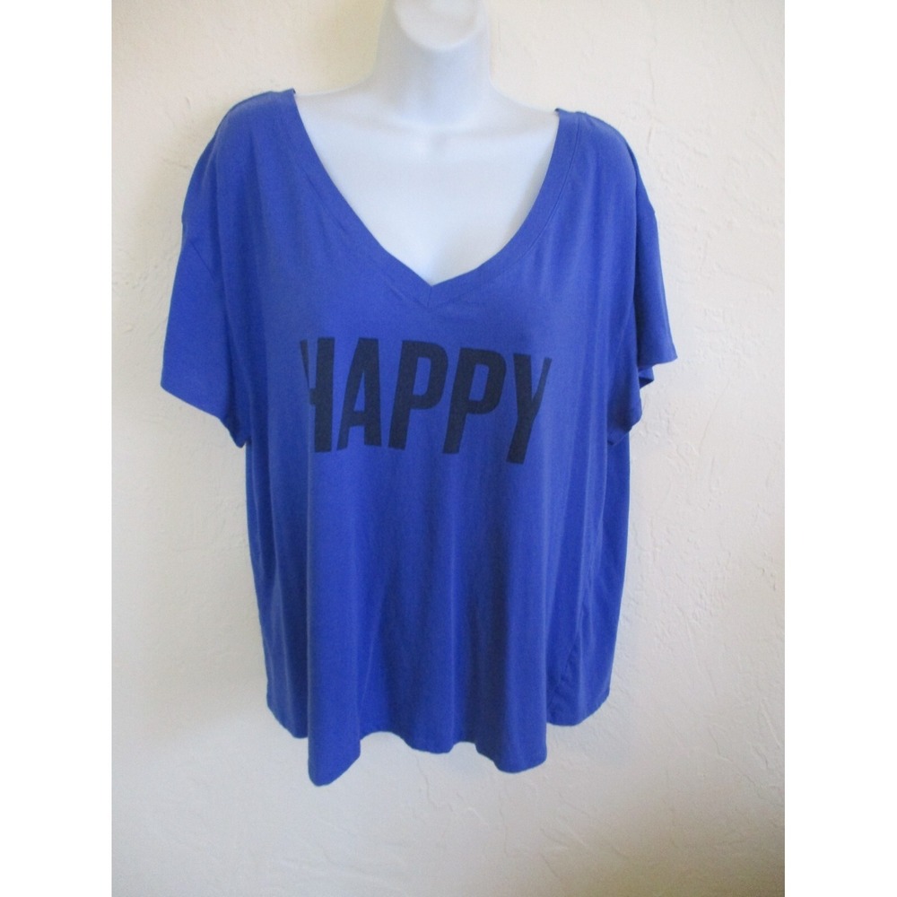 Steeve Madden Staff 'Happy' T Shirt Size XL Oversized